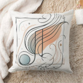 音楽のデザイン クッション (ブランケット)