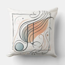 音楽のデザイン クッション