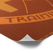 音楽のトレーニング ポスター (角)