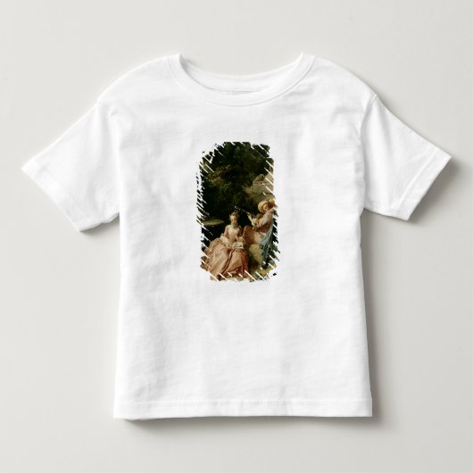 音楽のレッスン1749年 トドラーTシャツ (正面)