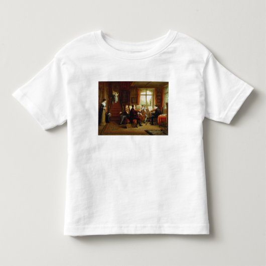 音楽のレッスン トドラーTシャツ (正面)