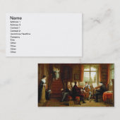 音楽のレッスン 名刺 (正面/裏面)