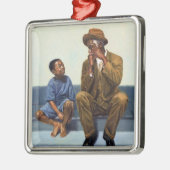 音楽のレッスン#2 2000年 メタルオーナメント (左)