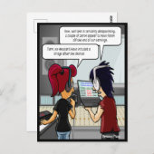 音楽のロイヤリティおもしろいはがき ポストカード (正面/裏面)