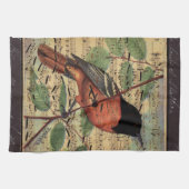 音楽のヴィンテージオリオールズ キッチンタオル (横)