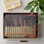 音楽の作り天使/オルガンプレーヤークリスマス 薄葉紙 (ギフト)