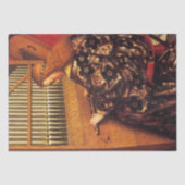 音楽の作り天使/オルガンプレーヤークリスマス 薄葉紙 (正面)