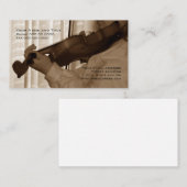 音楽の先生の名刺 名刺 (正面/裏面)