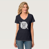 音楽の先生のTシャツは"何あなたの軍事大国ですか。" Tシャツ (正面フル)