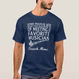 音楽の先生 Tシャツ