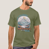 音楽の冒険が始まるTシャツ Tシャツ (正面)