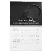 音楽の写真と引用文ウォールカレンダー カレンダー (2月 2027)