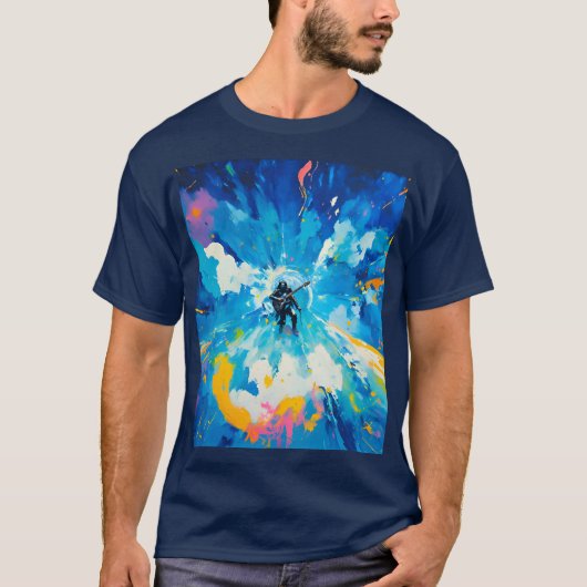 音楽の力 Tシャツ (正面)