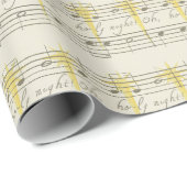 音楽の包装紙 ラッピングペーパー (ロールコーナー)