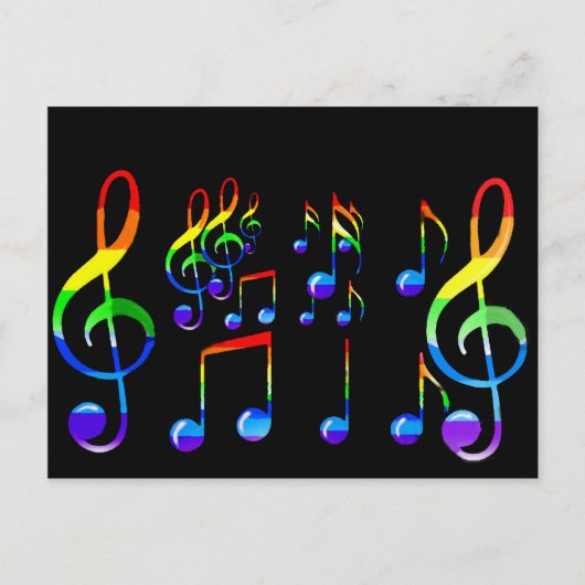 音楽の喜びが生きる_ ポストカード (正面)