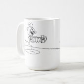 音楽の喜び コーヒーマグカップ (正面左)