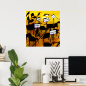 音楽の夢ここから ポスター (ホームオフィス)