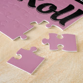 音楽の好きカッコいいはBe Rock and Roll ジグソーパズル (側面)