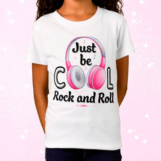 音楽の好きカッコいいはBe Rock and Roll Tシャツ