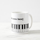 "音楽の好み"マグ コーヒーマグカップ (正面右)