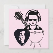 音楽の宝庫 招待状 (正面)