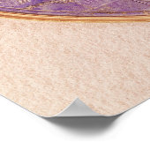 音楽の寓話を描いたレリーフ、 浮き彫り ポスター (角)