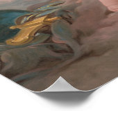 音楽の寓話 – フランソワブチャーファインアート ポスター (角)