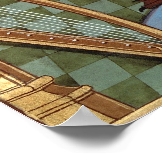 音楽の寓話 ポスター (角)