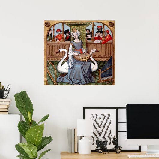 音楽の寓話 ポスター (ホームオフィス)