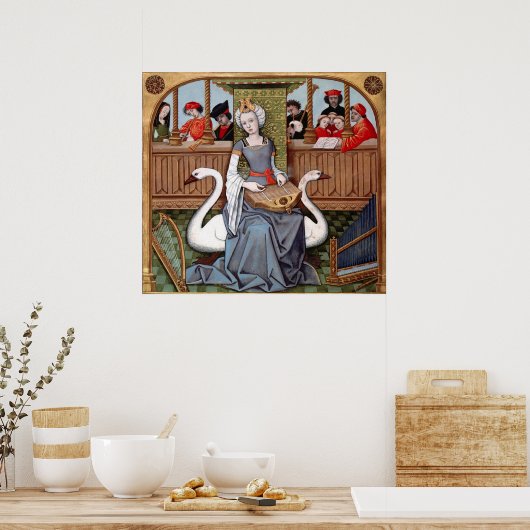 音楽の寓話 ポスター (キッチン)