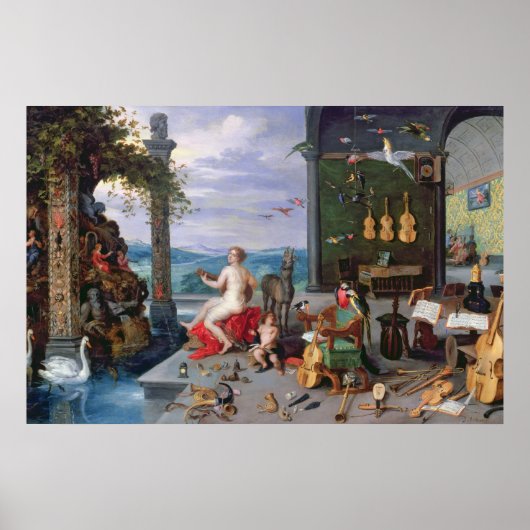 音楽の寓話 ポスター (正面)