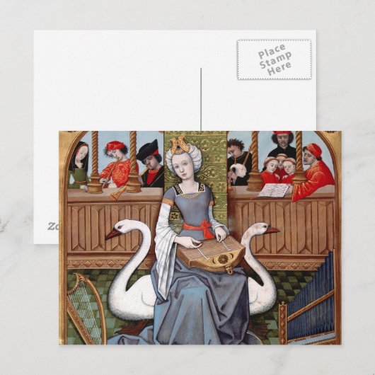 音楽の寓話 ポストカード (正面/裏面)