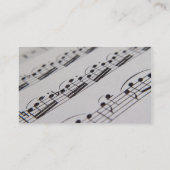 音楽の専門家 名刺 (裏面)