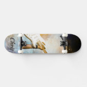 音楽の岩 スケートボード (横)