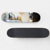 音楽の岩 スケートボード (横)