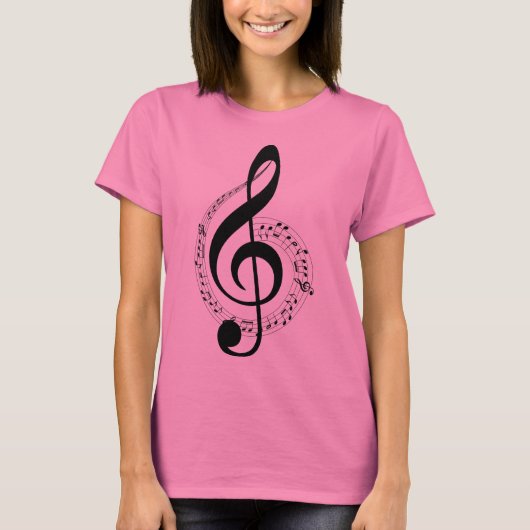 音楽の引用 Tシャツ (正面)
