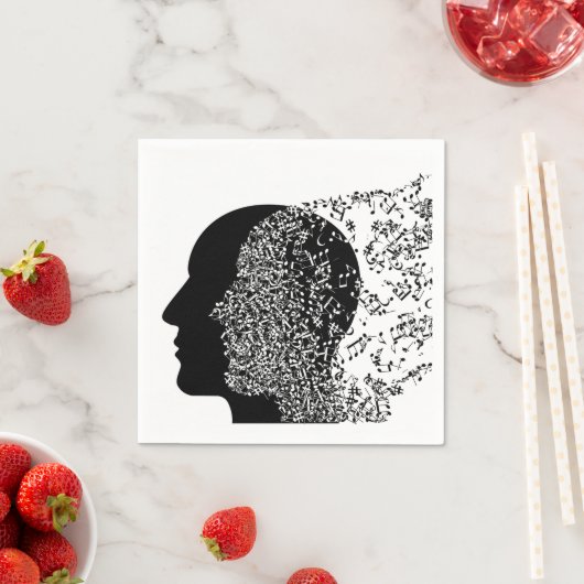 音楽の心 スタンダードカクテルナプキン (インサイチュ)