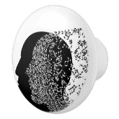 音楽の心 セラミックノブ (右)