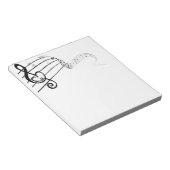 音楽の愛 ノートパッド (アングル)