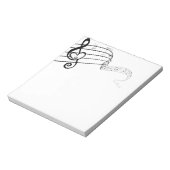 音楽の愛 ノートパッド (回転)