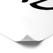 音楽の感じキーボード ポスター (角)