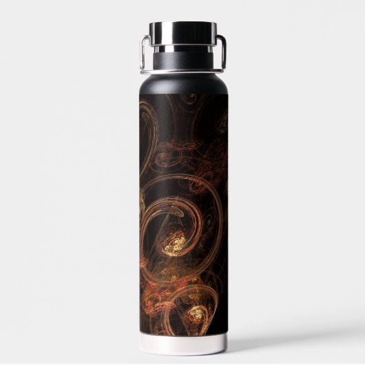 音楽の抽象芸術芸術 ウォーターボトル (背面)