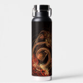 音楽の抽象芸術芸術 ウォーターボトル (正面)