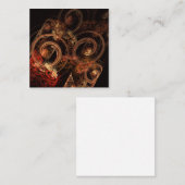 音楽の抽象芸術芸術 エンクロージャーカード (正面/裏面)