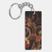 音楽の抽象芸術芸術 キーホルダー (正面左)