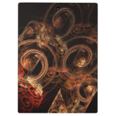 音楽の抽象芸術芸術 クリップボード (裏面)