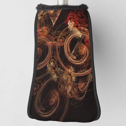 音楽の抽象芸術芸術 ゴルフヘッドカバー (回転90)