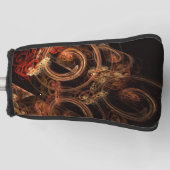 音楽の抽象芸術芸術 ゴルフヘッドカバー (正面)