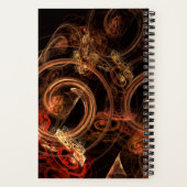 音楽の抽象芸術芸術 ノートブック (裏面)
