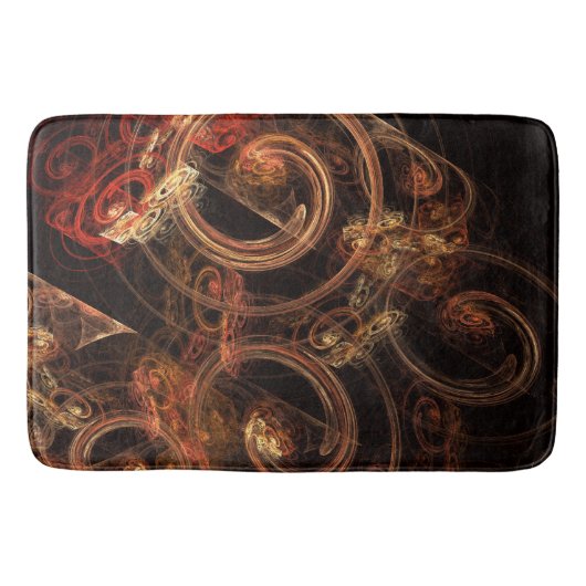音楽の抽象芸術芸術 バスマット (正面)